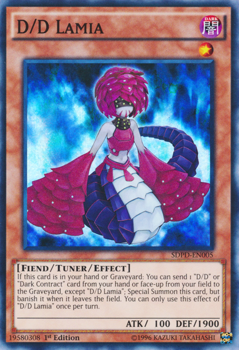 D/D Lamia [SDPD-EN005] Super Rare | The CG Realm