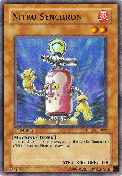 Nitro Synchron [TDGS-EN002] Super Rare | The CG Realm