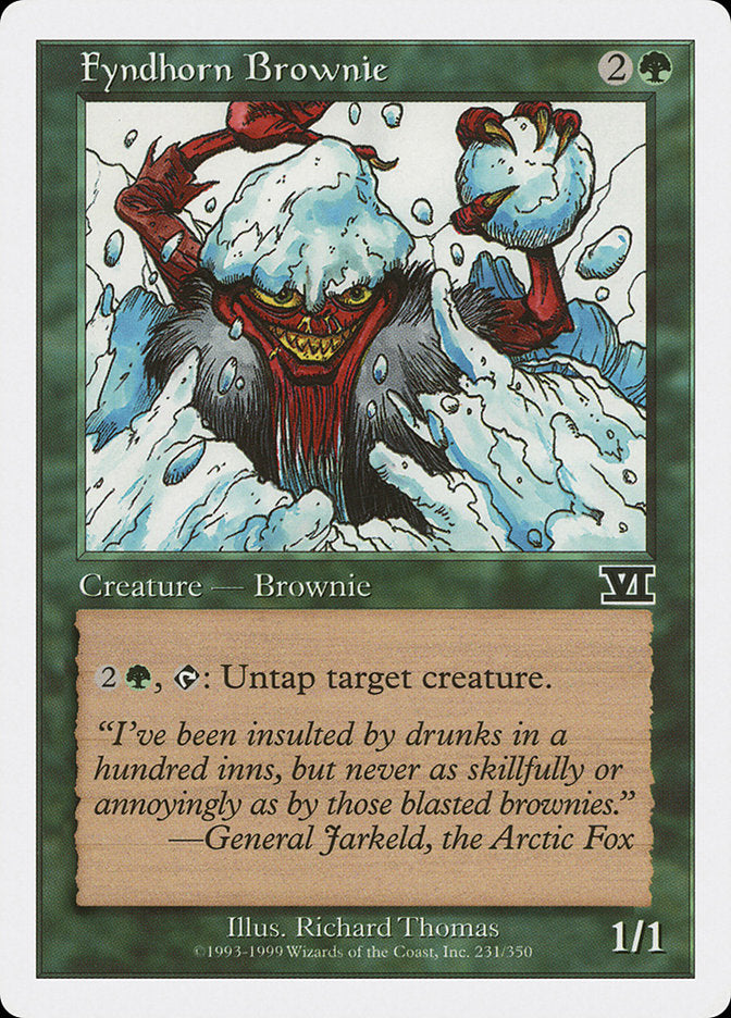 Fyndhorn Brownie [Classic Sixth Edition] | The CG Realm