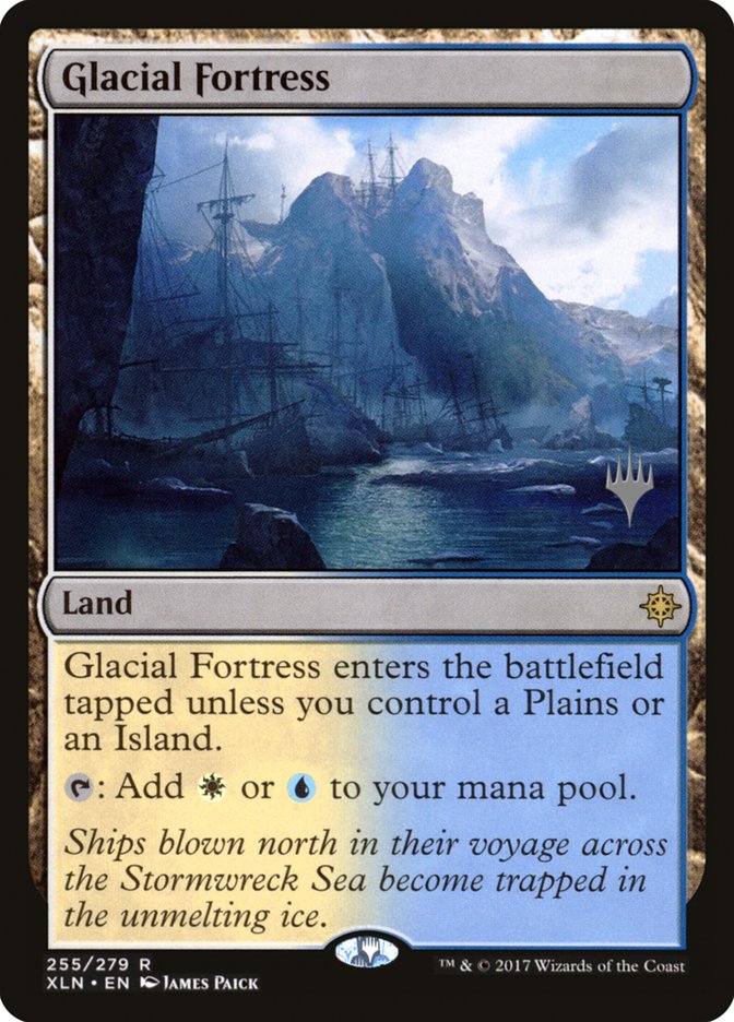 Glacial Fortress (Promo Pack) [Ixalan Promos] | The CG Realm