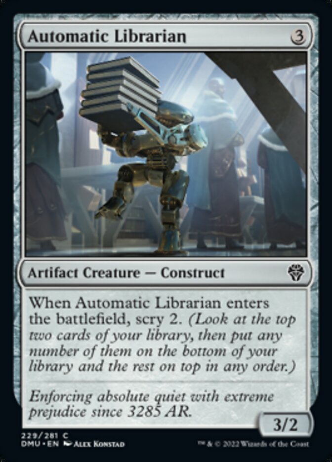 Automatic Librarian [Dominaria United] | The CG Realm