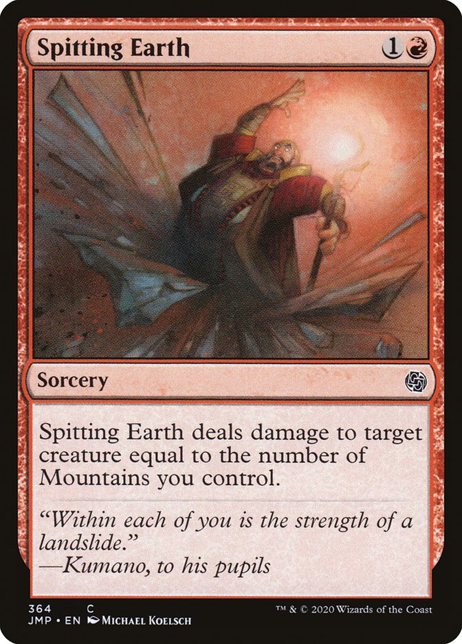 Spitting Earth [Jumpstart] | The CG Realm