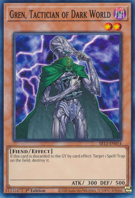 Gren, Tactician of Dark World [SR13-EN014] Common | The CG Realm