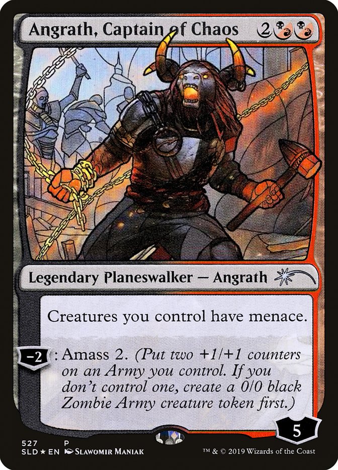 Angrath, Captain of Chaos (Stained Glass) [Secret Lair Drop Promos] | The CG Realm