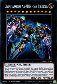 Divine Arsenal AA-ZEUS - Sky Thunder [PHRA-EN045] Secret Rare | The CG Realm