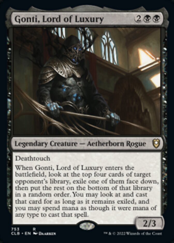 Gonti, Lord of Luxury [Commander Legends: Battle for Baldur's Gate] | The CG Realm