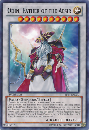 Odin, Father of the Aesir [SP14-EN050] Starfoil Rare | The CG Realm
