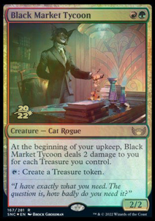 Black Market Tycoon [Streets of New Capenna Prerelease Promos] | The CG Realm
