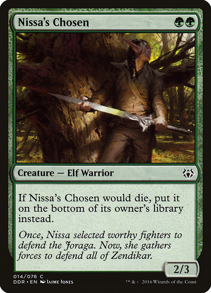 Nissa's Chosen [Duel Decks: Nissa vs. Ob Nixilis] | The CG Realm