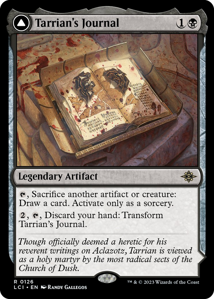 Tarrian's Journal // The Tomb of Aclazotz [The Lost Caverns of Ixalan] | The CG Realm