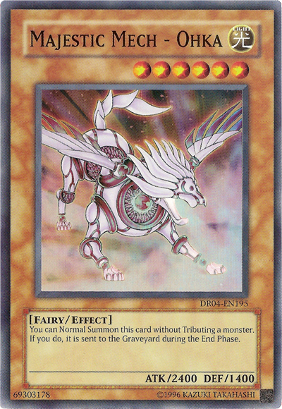 Majestic Mech - Ohka [DR04-EN195] Super Rare | The CG Realm