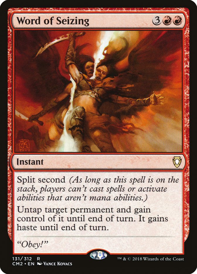 Word of Seizing [Commander Anthology Volume II] | The CG Realm
