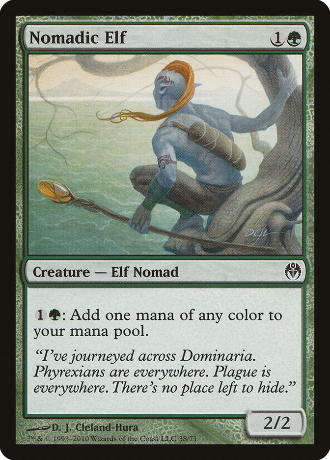 Nomadic Elf [Duel Decks: Phyrexia vs. the Coalition] | The CG Realm