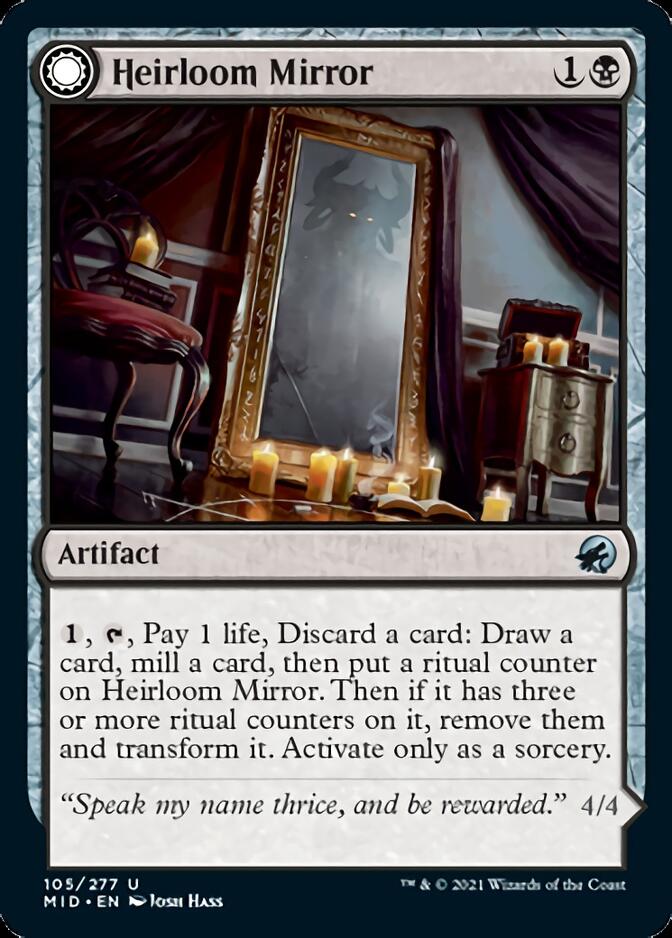 Heirloom Mirror // Inherited Fiend [Innistrad: Midnight Hunt] | The CG Realm