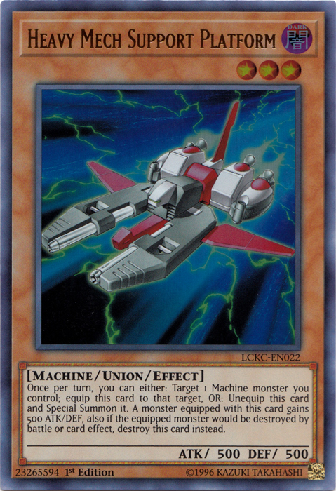 Heavy Mech Support Platform [LCKC-EN022] Ultra Rare | The CG Realm