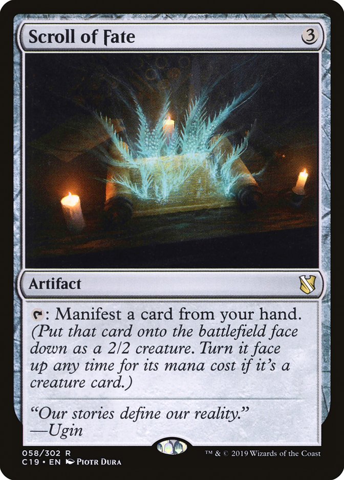 Scroll of Fate [Commander 2019] | The CG Realm