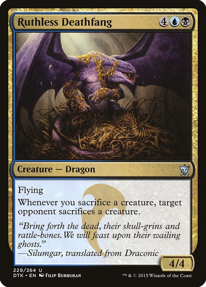 Ruthless Deathfang [Dragons of Tarkir] | The CG Realm