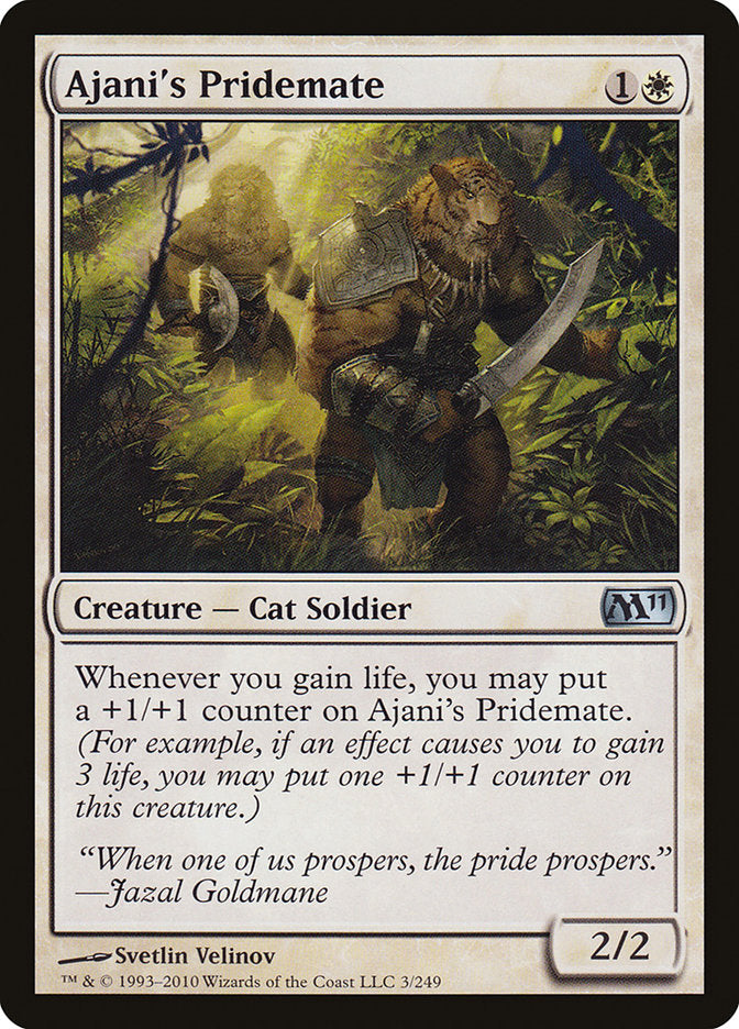 Ajani's Pridemate [Magic 2011] | The CG Realm