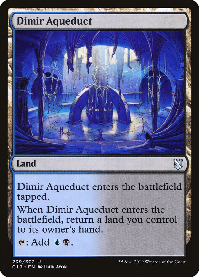 Dimir Aqueduct [Commander 2019] | The CG Realm