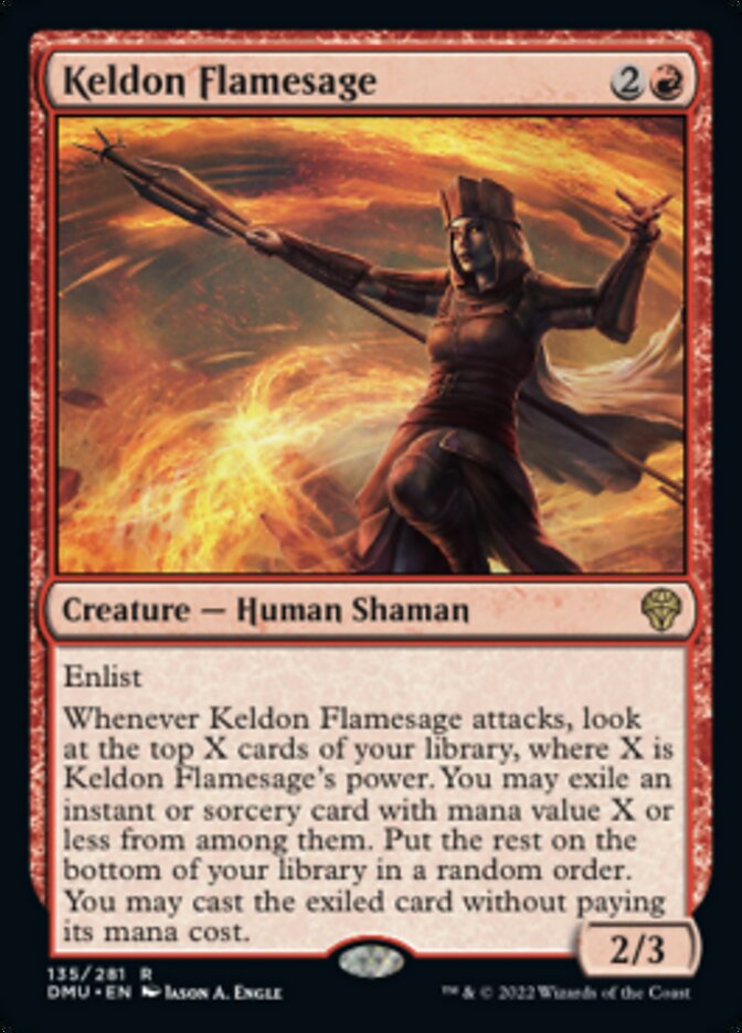 Keldon Flamesage [Dominaria United] | The CG Realm