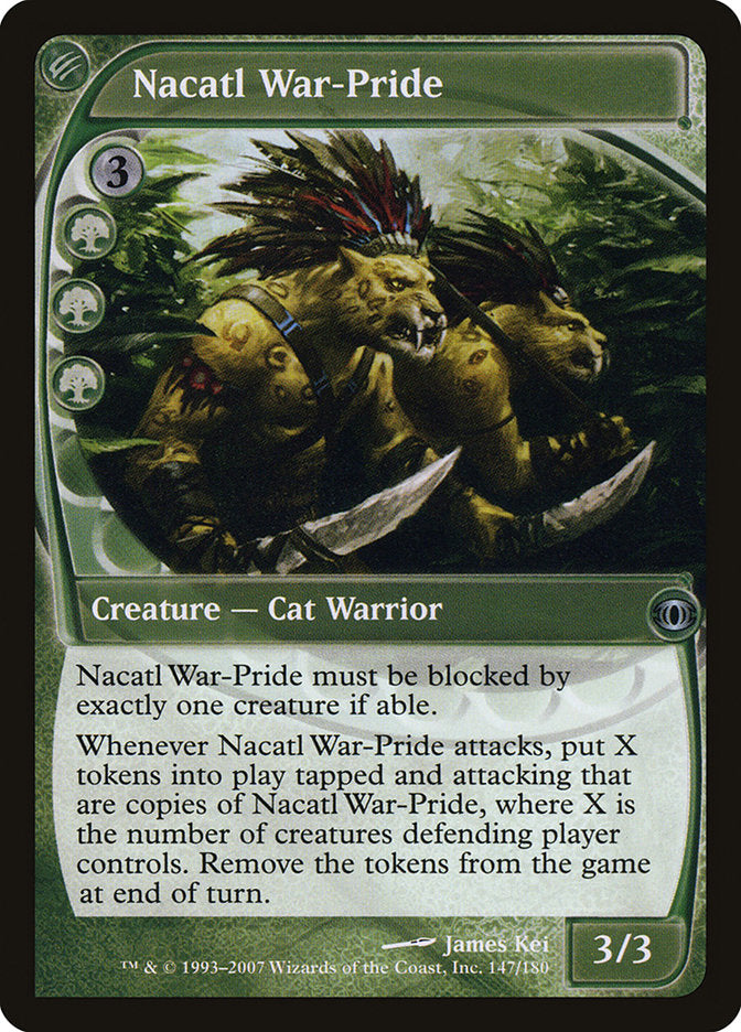 Nacatl War-Pride [Future Sight] | The CG Realm