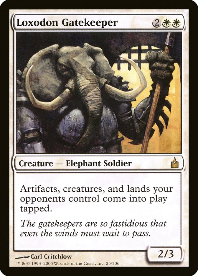 Loxodon Gatekeeper [Ravnica: City of Guilds] | The CG Realm