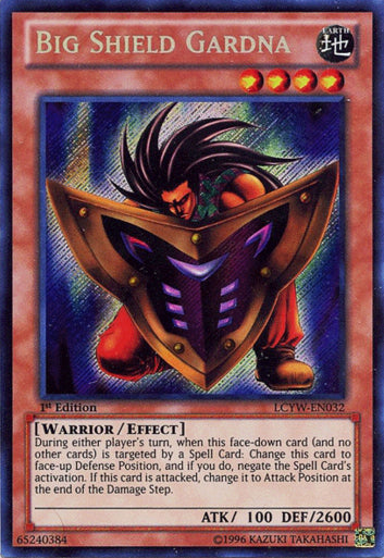 Big Shield Gardna [LCYW-EN032] Secret Rare | The CG Realm