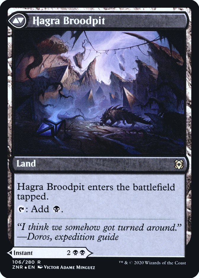 Hagra Mauling (PRE-106S) - Zendikar Rising Promos Foil