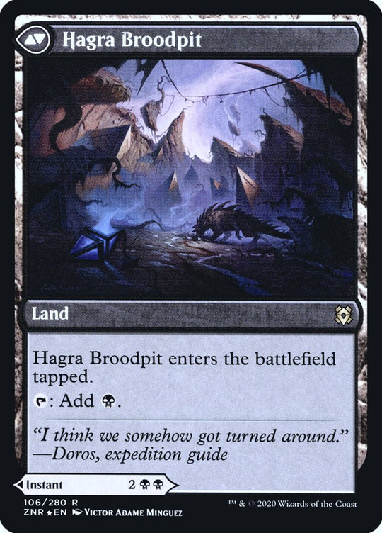 Hagra Mauling (PRE-106S) - Zendikar Rising Promos Foil