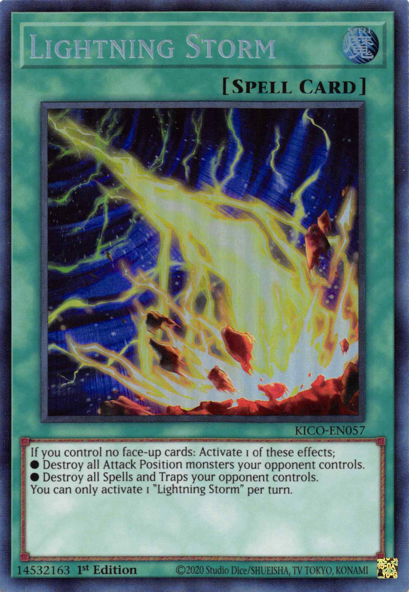Lightning Storm (Collector's Rare) [KICO-EN057] Collector's Rare | The CG Realm