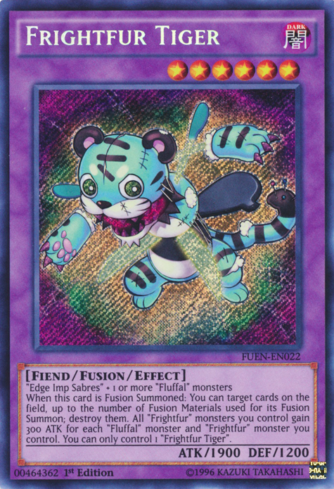 Frightfur Tiger [FUEN-EN022] Secret Rare | The CG Realm