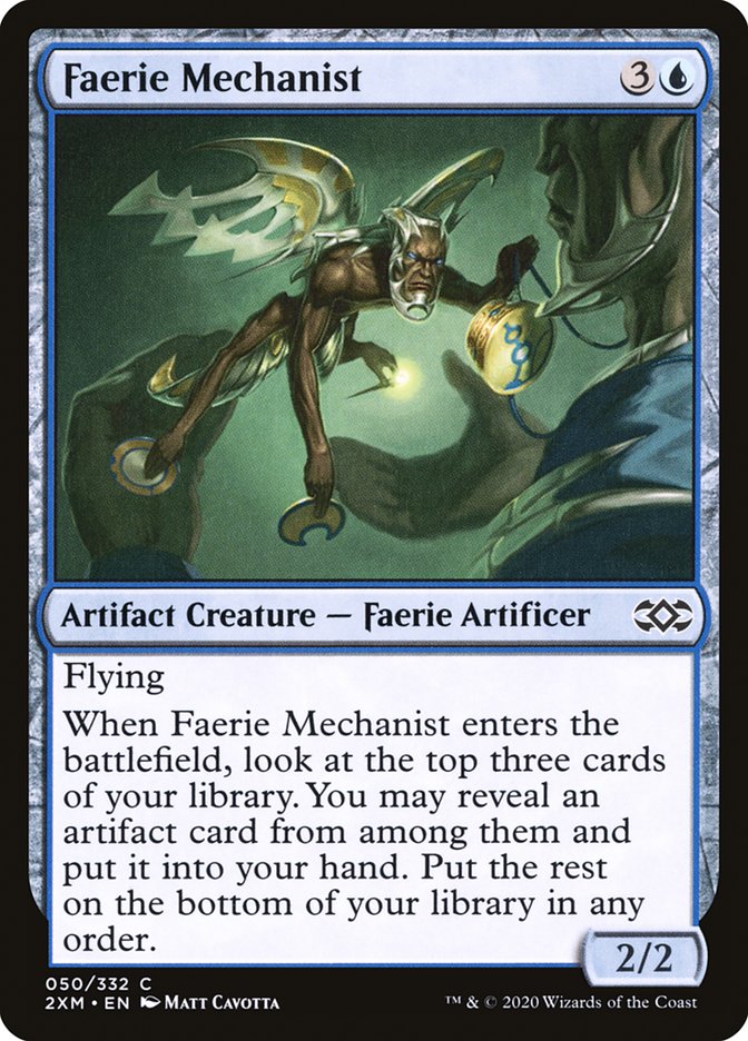 Faerie Mechanist [Double Masters] | The CG Realm
