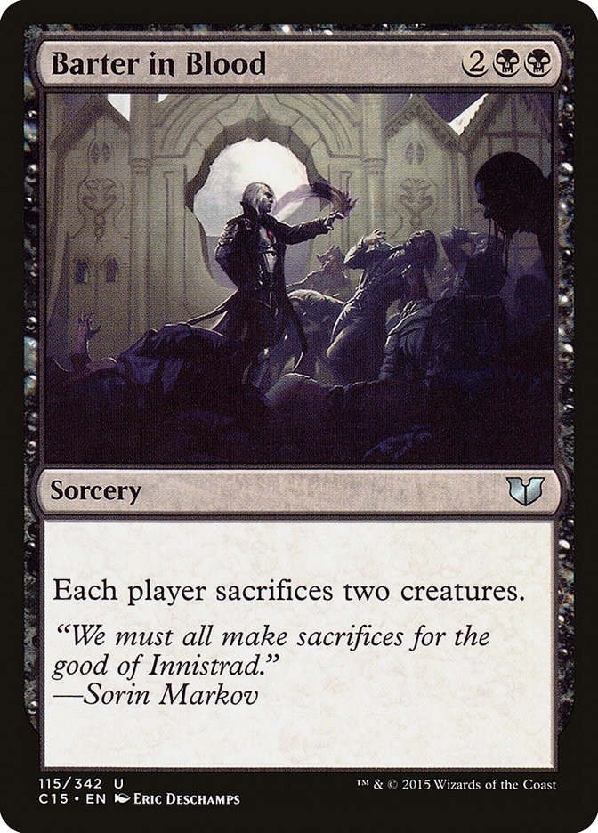 Barter in Blood [Commander 2015] | The CG Realm