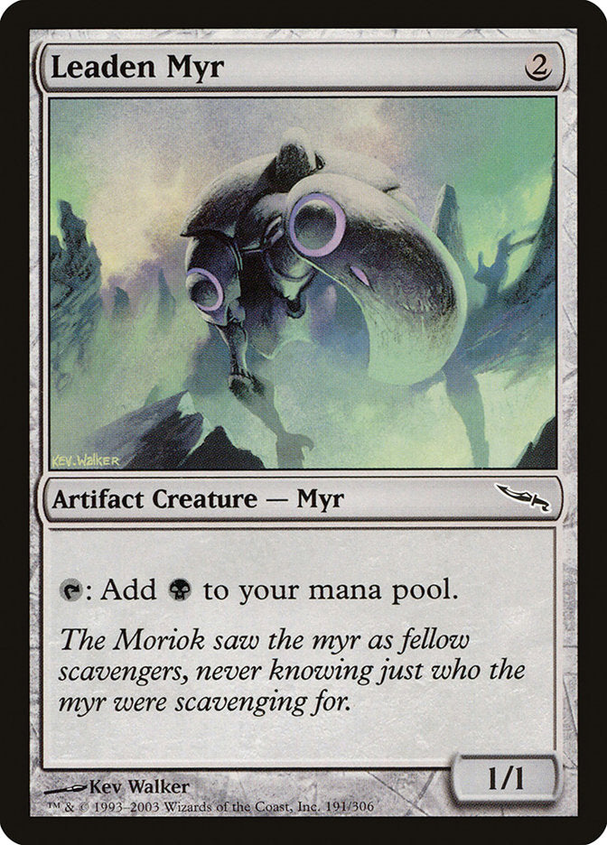 Leaden Myr [Mirrodin] | The CG Realm