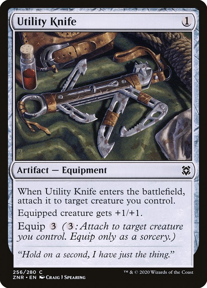 Utility Knife [Zendikar Rising] | The CG Realm