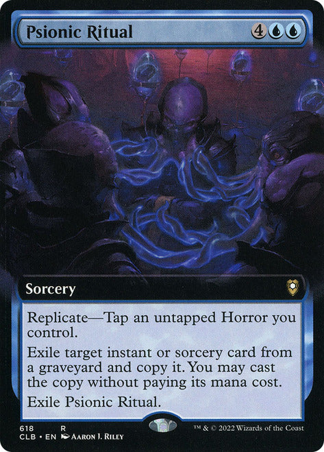 Psionic Ritual (Extended Art) [Commander Legends: Battle for Baldur's Gate] | The CG Realm