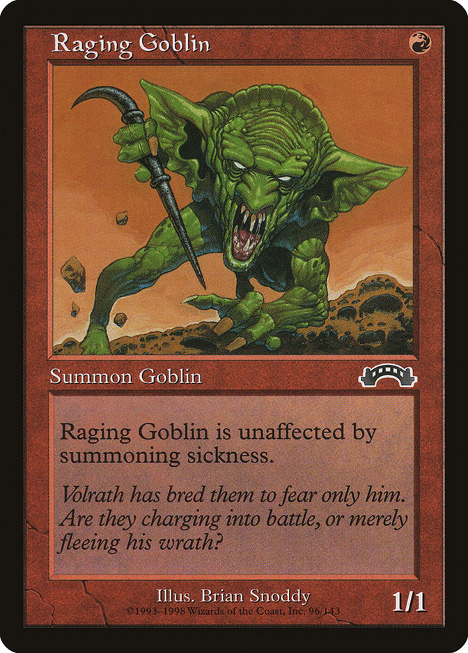 Raging Goblin [Exodus] | The CG Realm