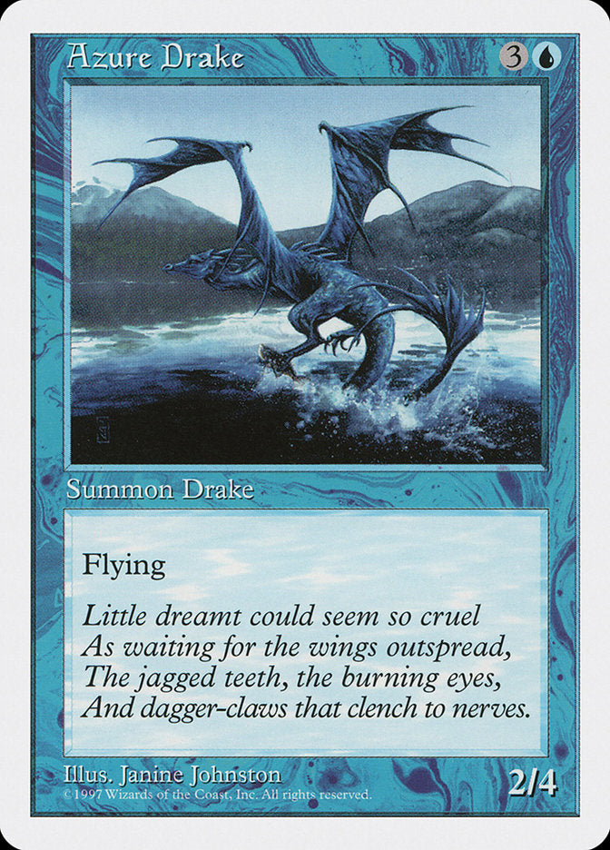 Azure Drake [Fifth Edition] | The CG Realm