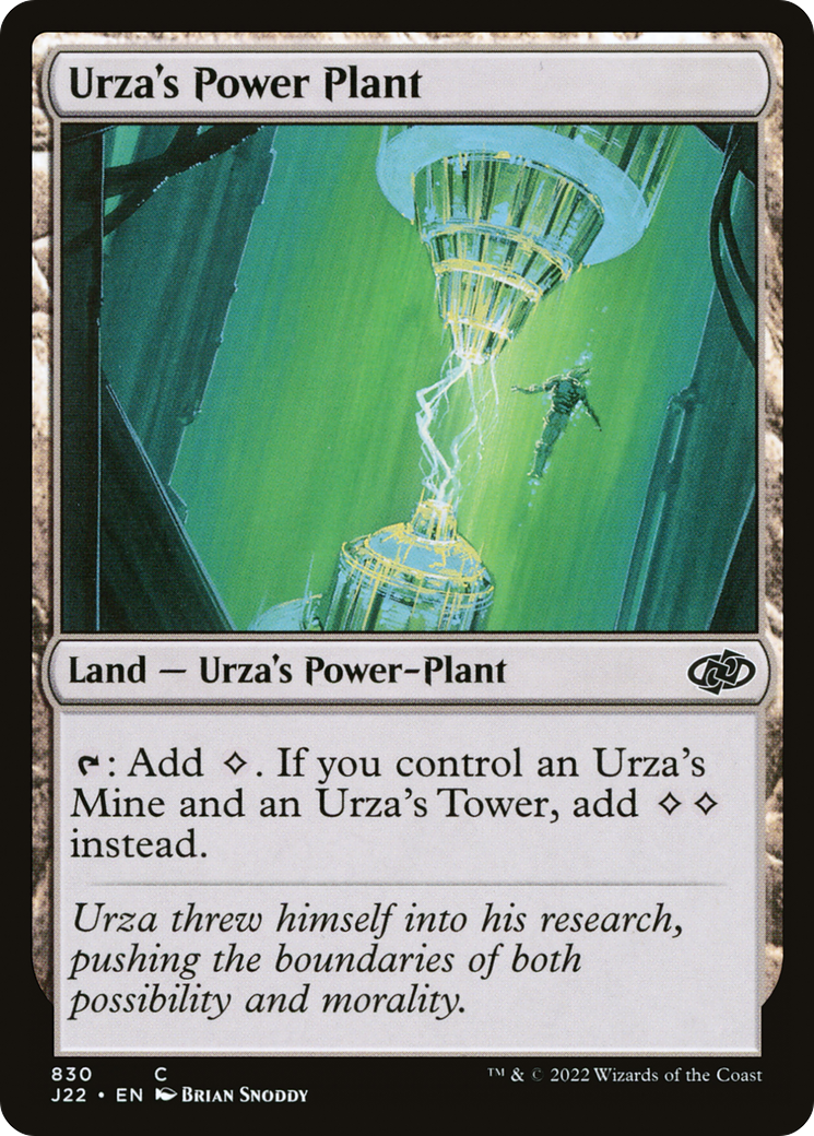 Urza's Power Plant [Jumpstart 2022] | The CG Realm