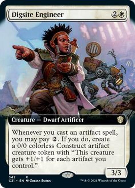 Digsite Engineer (Extended Art) [Commander 2021] | The CG Realm