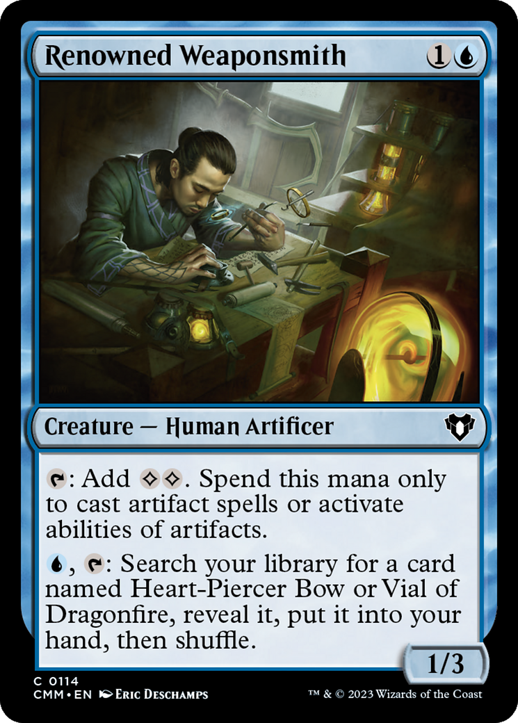 Renowned Weaponsmith [Commander Masters] | The CG Realm