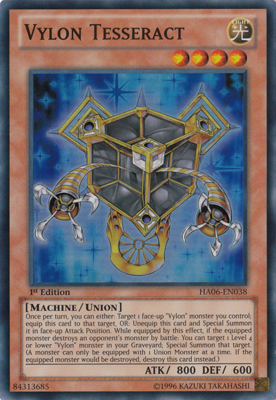 Vylon Tesseract [HA06-EN038] Super Rare | The CG Realm