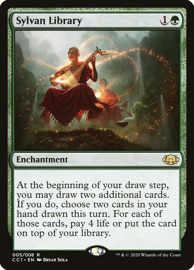 Sylvan Library [Commander Collection: Green] | The CG Realm