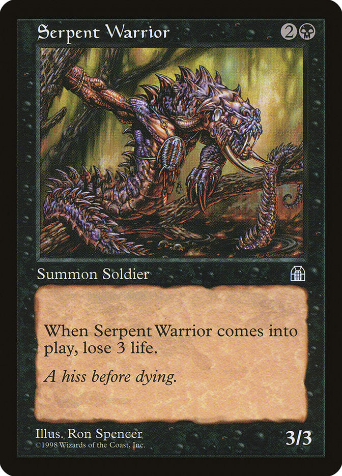 Serpent Warrior [Stronghold] | The CG Realm