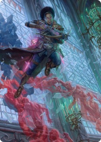 Kaya, Geist Hunter Art Card [Innistrad: Crimson Vow Art Series] | The CG Realm