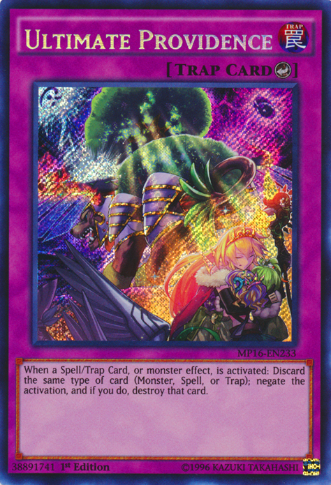 Ultimate Providence [MP16-EN233] Secret Rare | The CG Realm