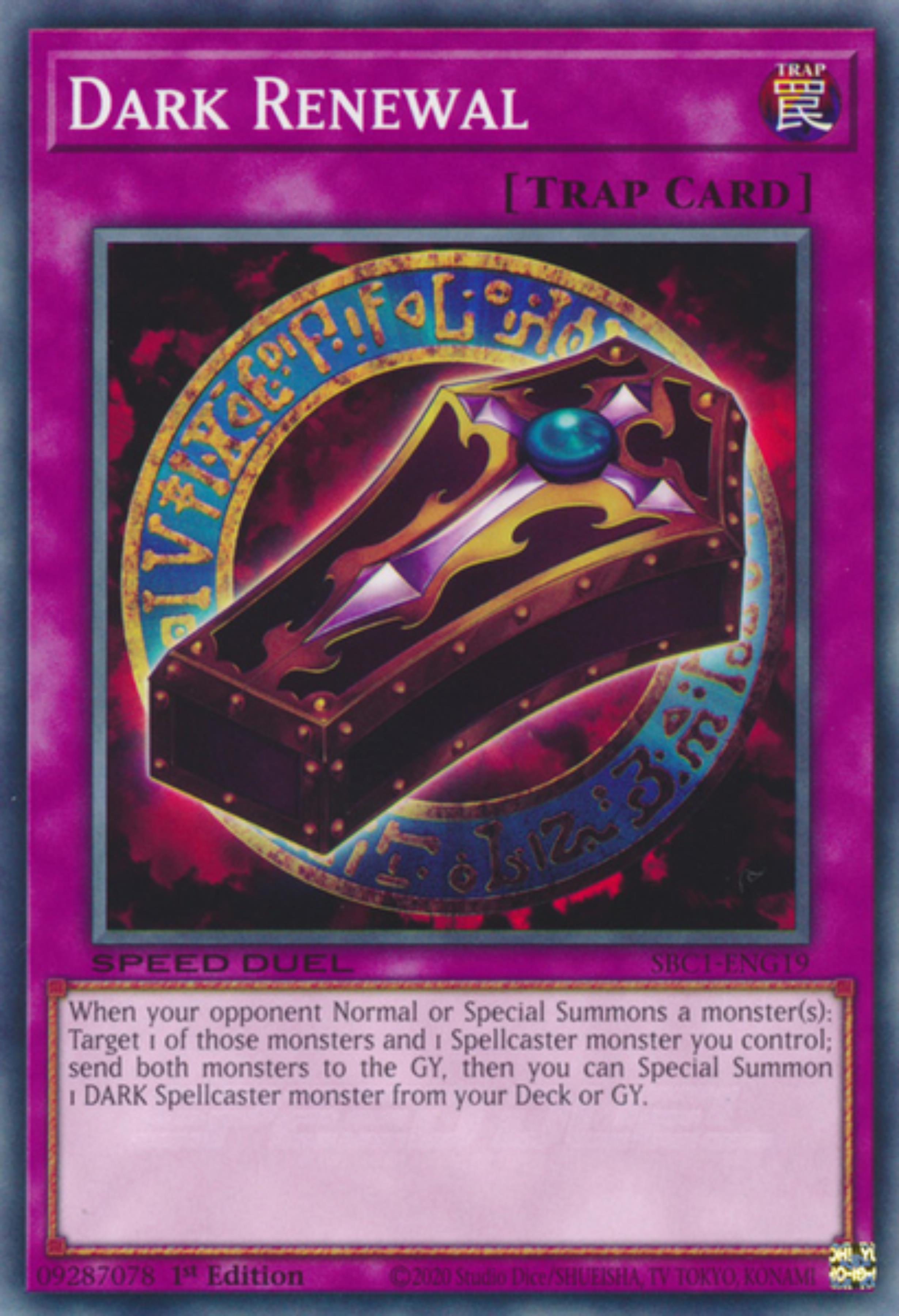 Dark Renewal [SBC1-ENG19] Common | The CG Realm