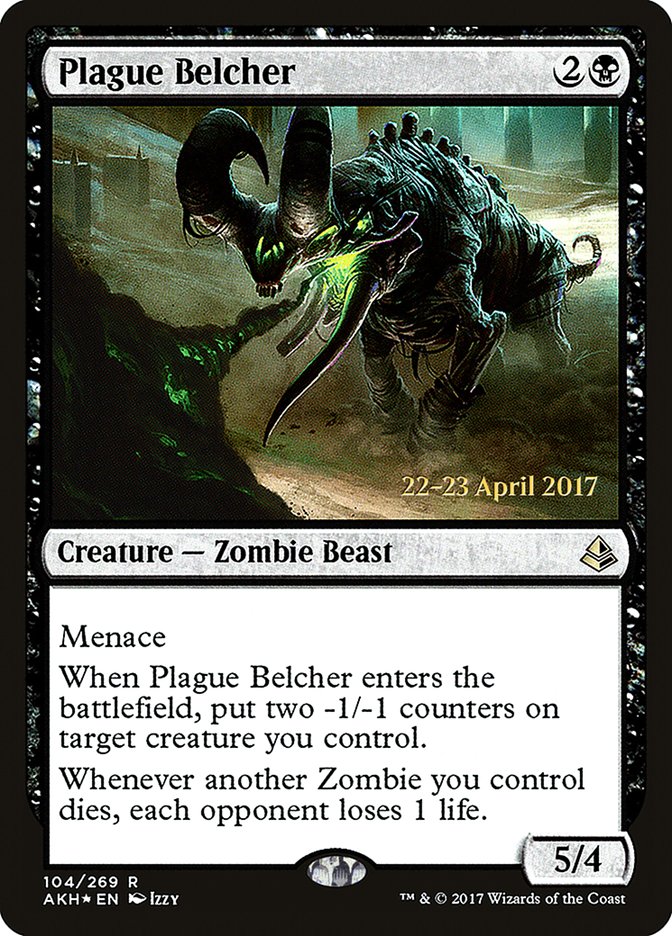 Plague Belcher [Amonkhet Prerelease Promos] | The CG Realm