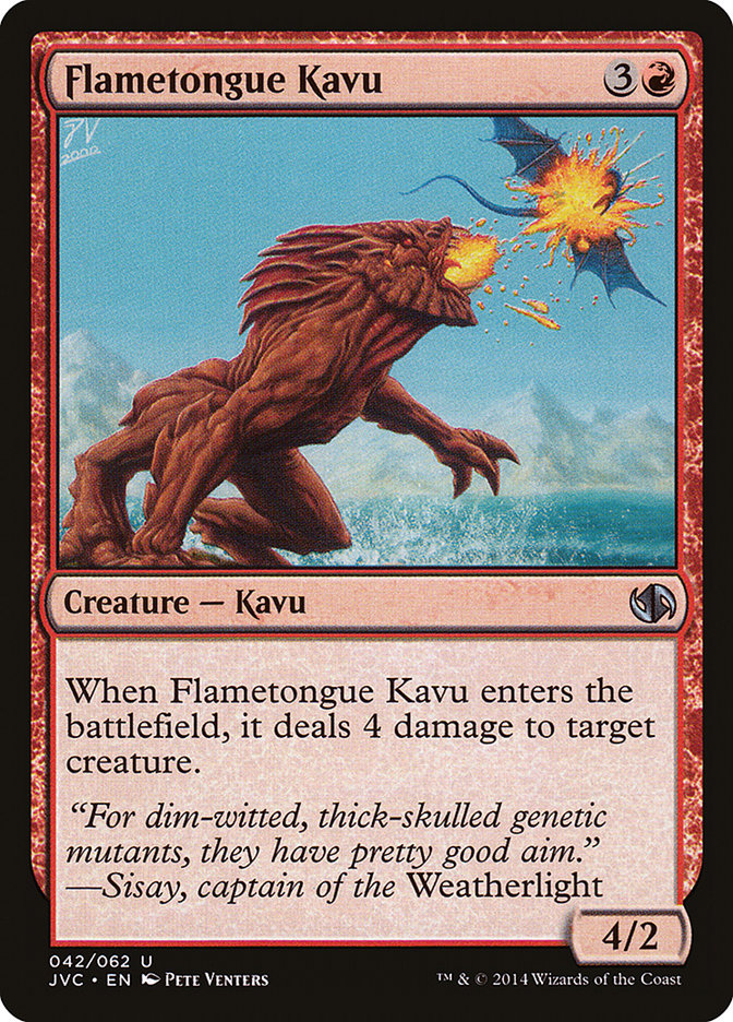 Flametongue Kavu [Duel Decks Anthology] | The CG Realm