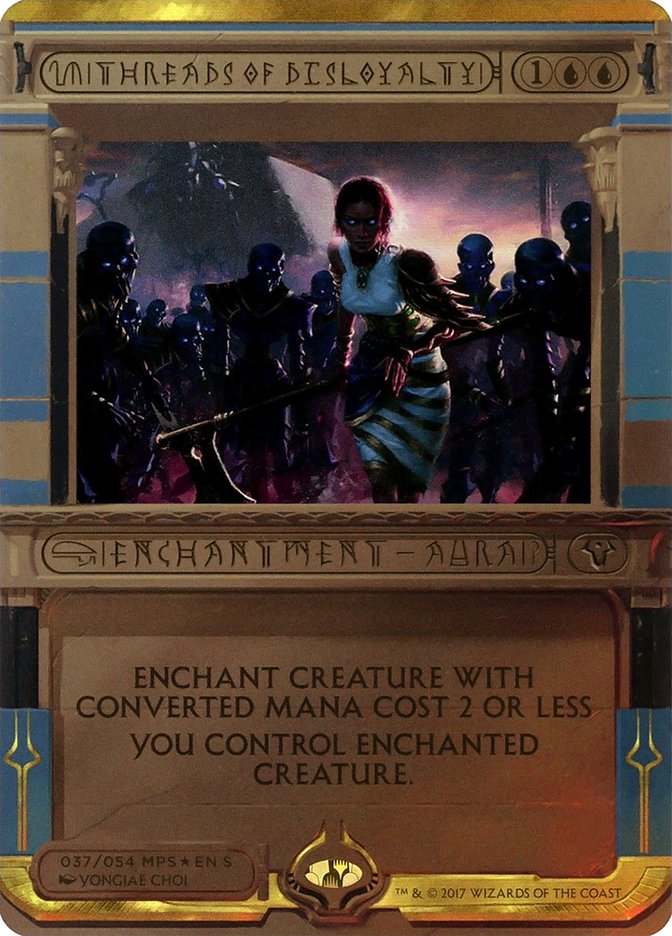 Threads of Disloyalty (Invocation) [Amonkhet Invocations] | The CG Realm